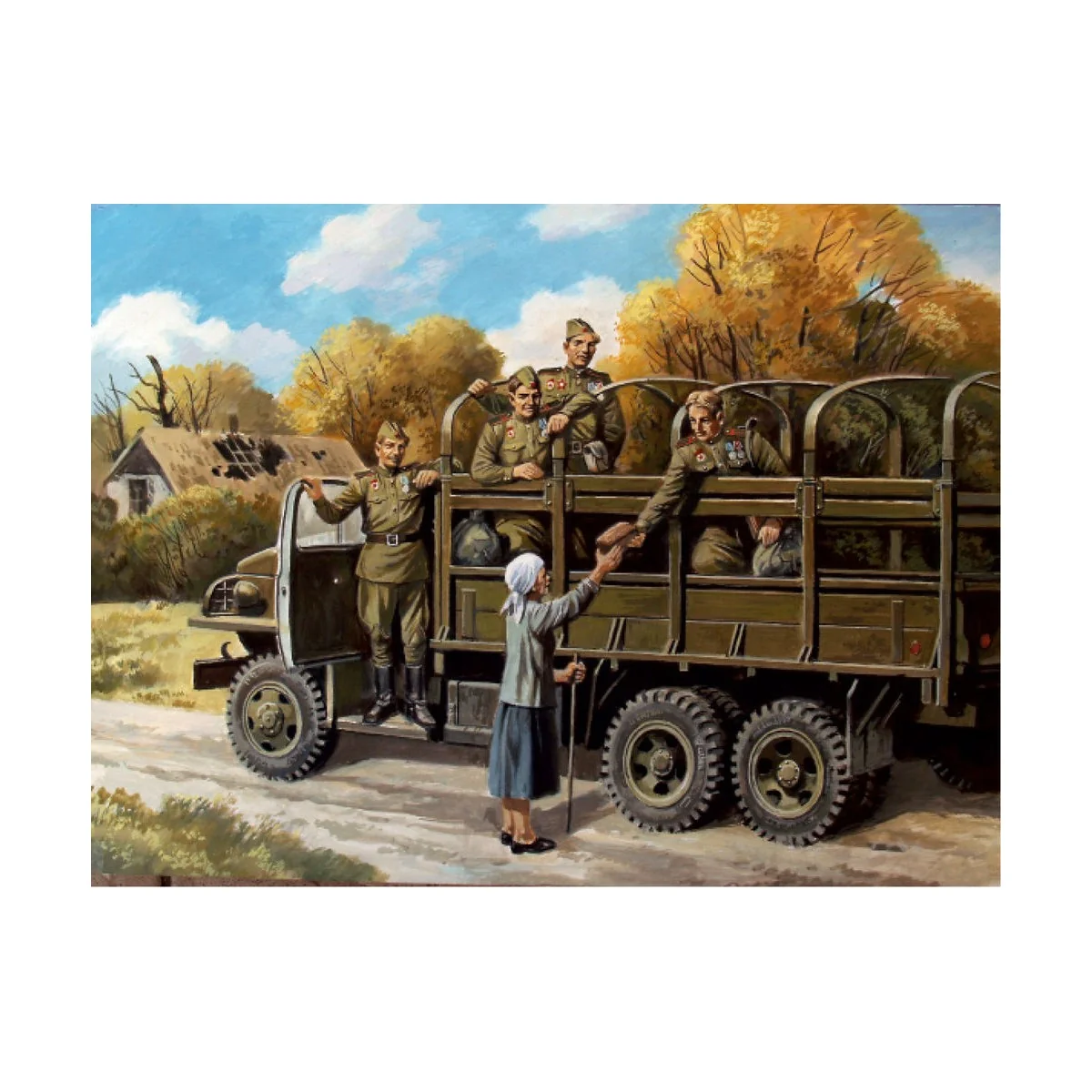 Soviet Motorized Infantry (1943-1945) - ICM 35635