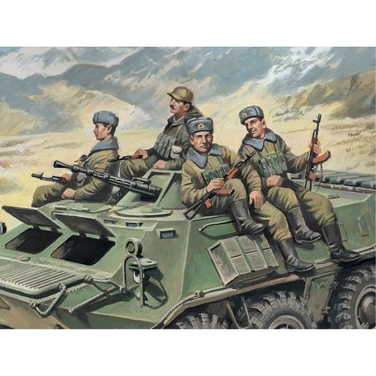 Soviet Armored Carrier Riders - ICM 35637