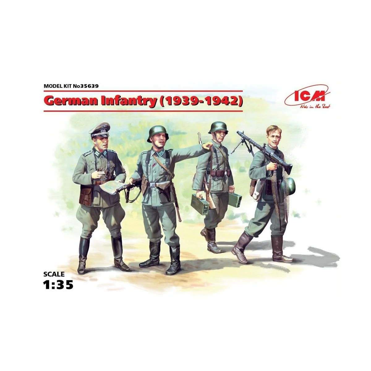German Infantry 1939-1942, 1/35 - ICM 35639