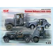 German Drivers(1939-1945)(4 Figures) - ICM 35642