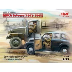 RKKA Drivers(1943-1945)(2 Figures), 1/35 - ICM 35643