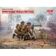 WWII British Vickers MG Crew(Vickers MG & 2 figures) - ICM 35646