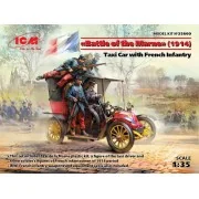 Battle of the Marne(1914), Taxi car wit French Infantry, 1/35 - ICM... Battle of the Marne(1914), Taxi car wit French Infantry, 1/35 - ICM...