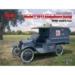 Model T 1917 Ambulance(early)WWI AAFScar, 1/35 - ICM 35665