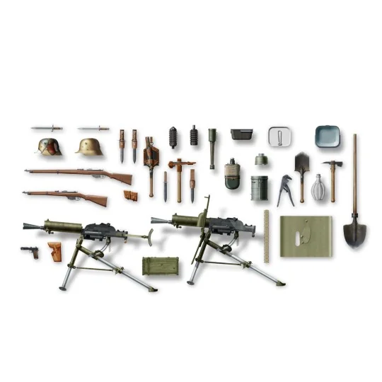 WWI Austro-Hungarian Infantry W&E, 1/35 - ICM 35671