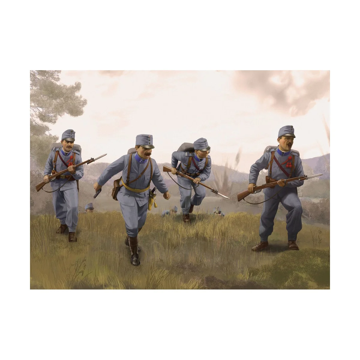 Austro-Hungarian Infantry 1914, 1/35 - ICM 35673 Austro-Hungarian Infantry 1914, 1/35 - ICM 35673