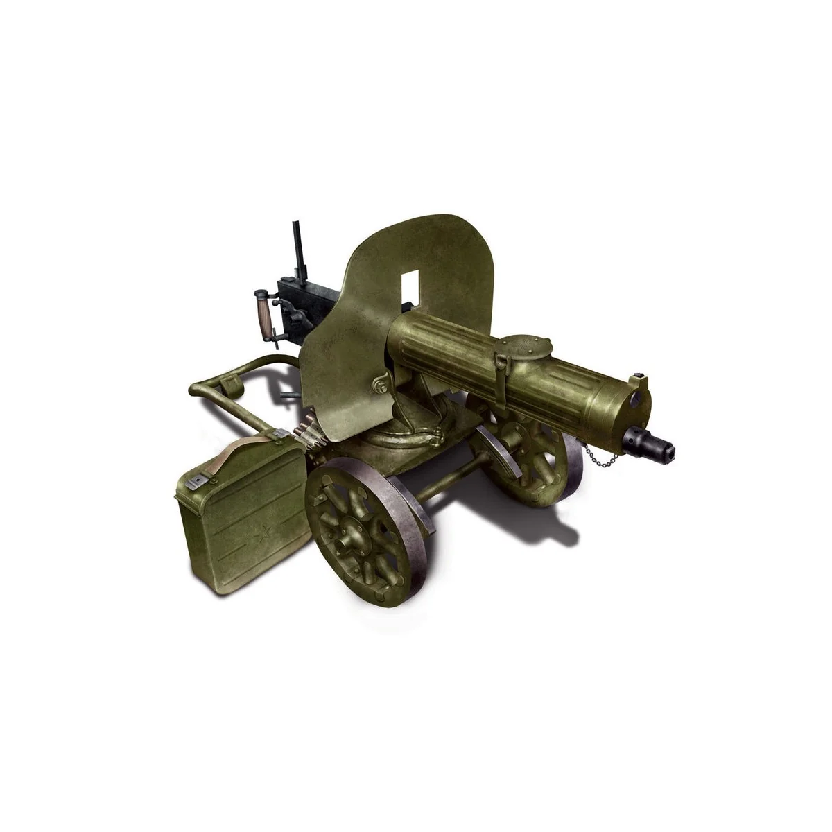 Soviet Maxim Machine Gun 1941 - ICM 35676