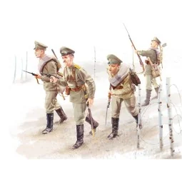 WWI Russian Infantry (4figures), 1/35 - ICM 35677