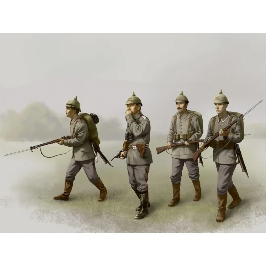 German Infantry 1914 - ICM 35679