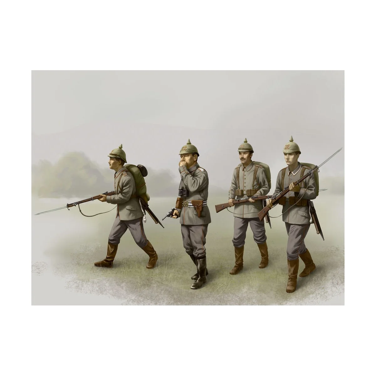 German Infantry 1914, 1/35 - ICM 35679