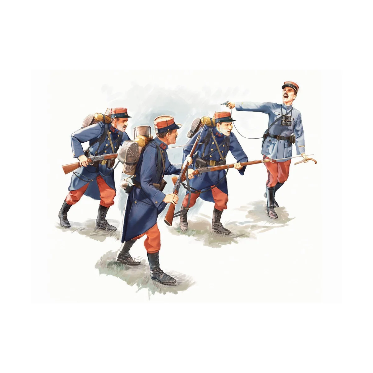 French Infantry 1914 - ICM 35682
