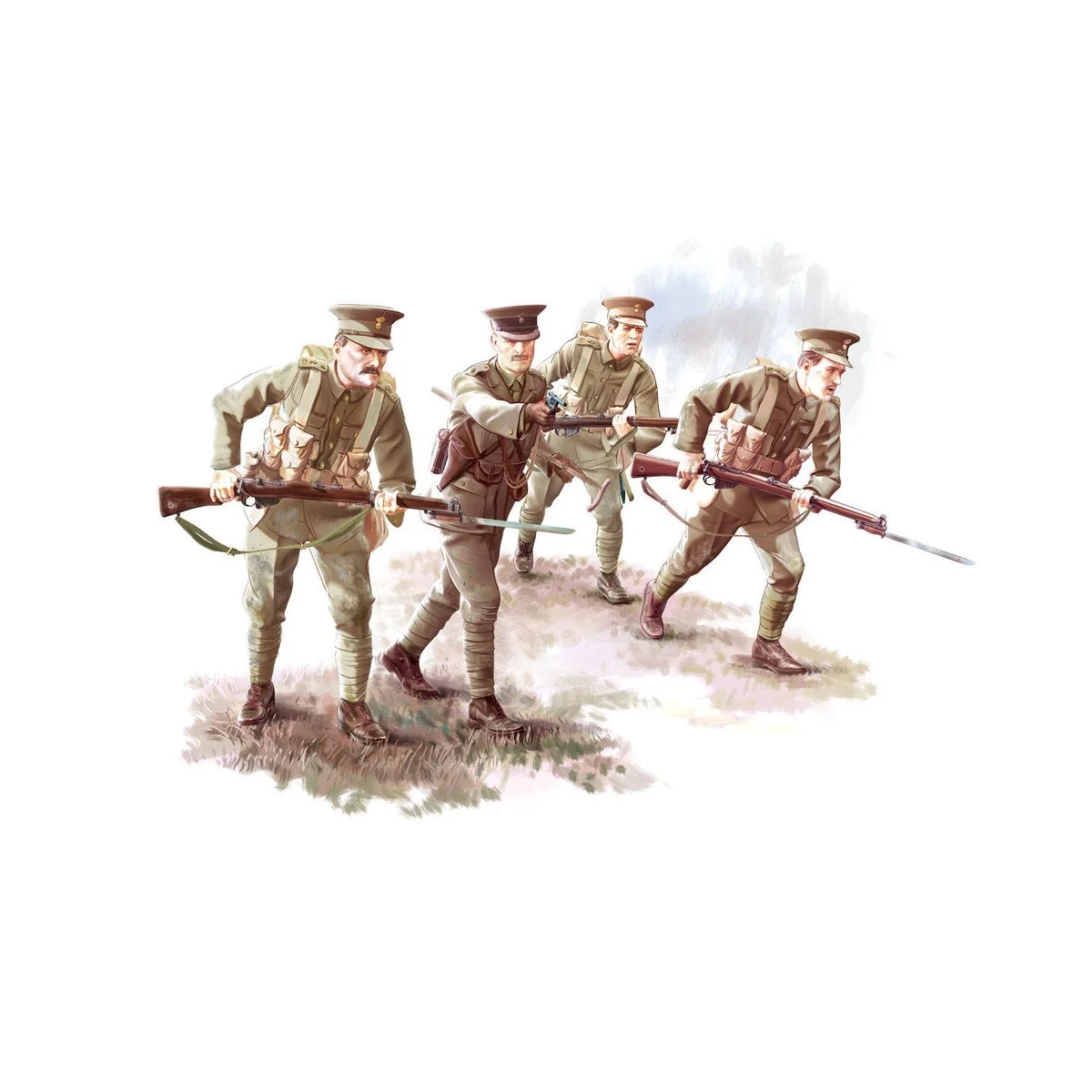 British Infantry 1914, 1/35 - ICM 35684 British Infantry 1914, 1/35 - ICM 35684