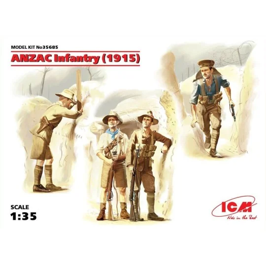 ANZAC Infantry 1915 - ICM 35685