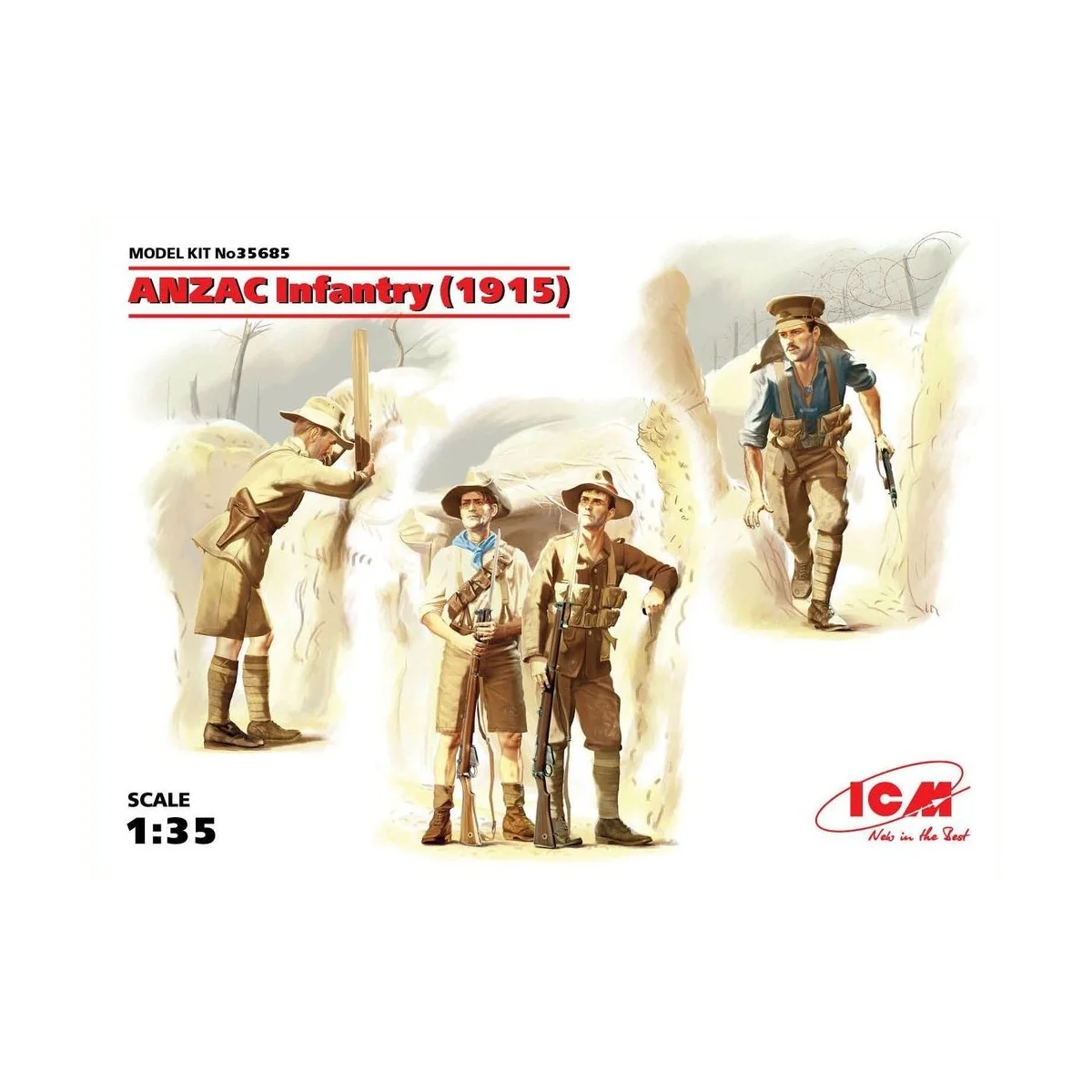 ANZAC Infantry 1915 - ICM 35685