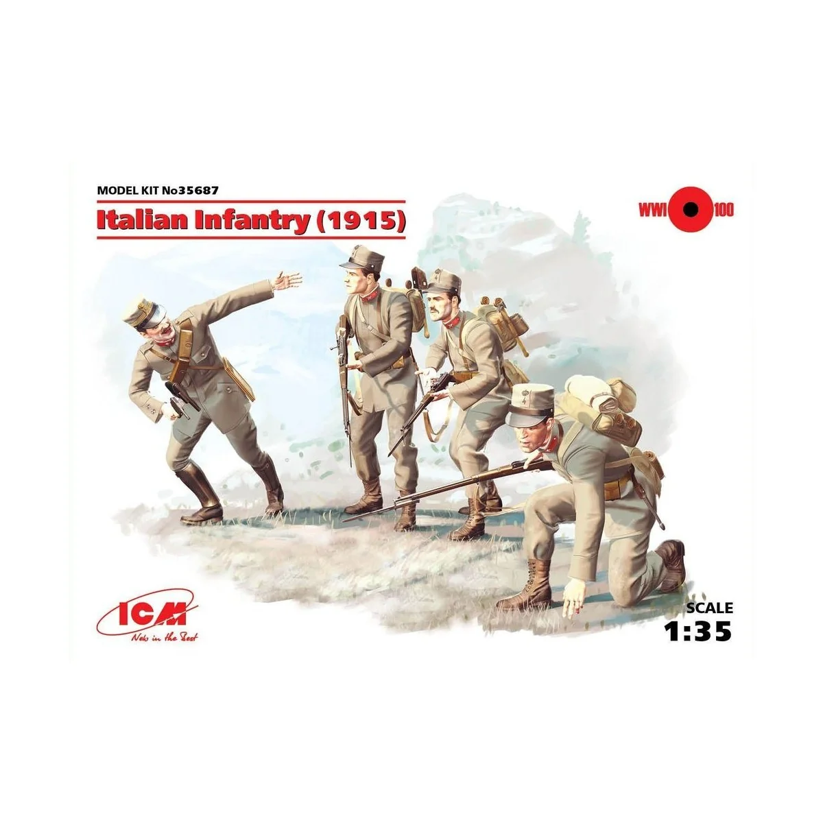 Italian Infantry 1915, 1/35 - ICM 35687