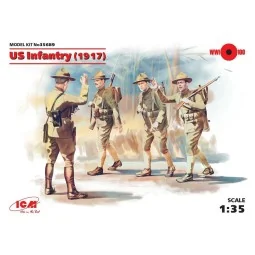 US Infantry 1917, 1/35 - ICM 35689