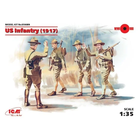 US Infantry 1917 - ICM 35689