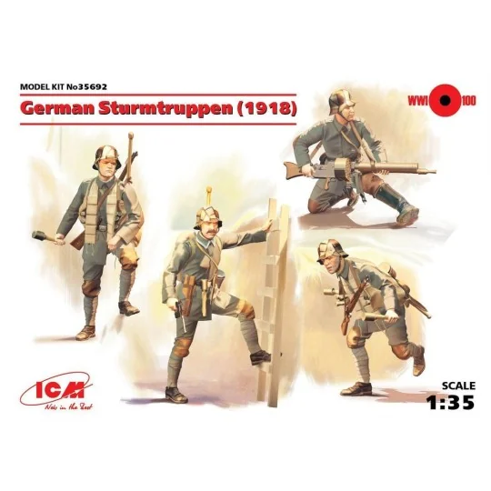 German Sturmtruppen 1918 - ICM 35692