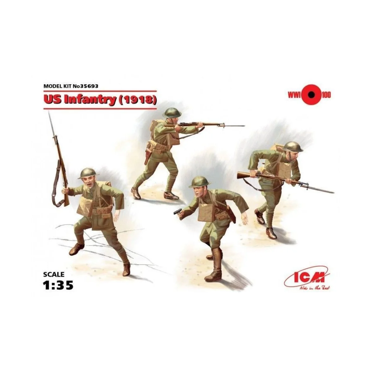 US Infantry 1918 - ICM 35693
