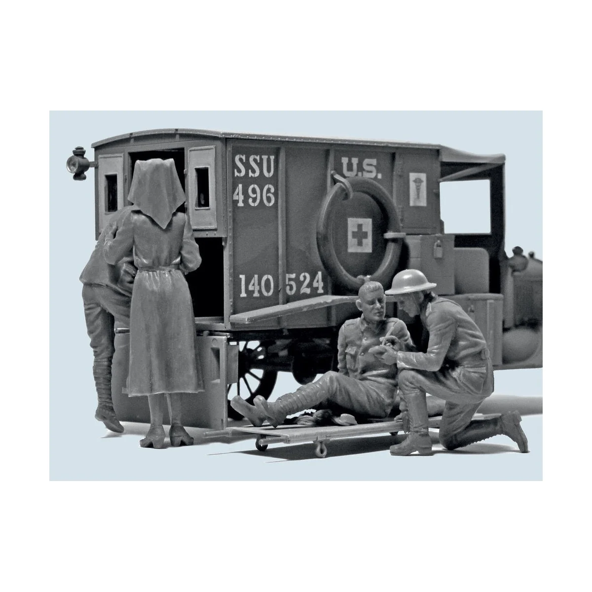 WWI US Medical Personnel - ICM 35694