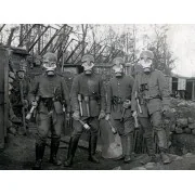 German Infantry in Gas Masks 1918 - ICM 35695