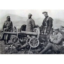 WWI Russian Maxim MG Team - ICM 35698