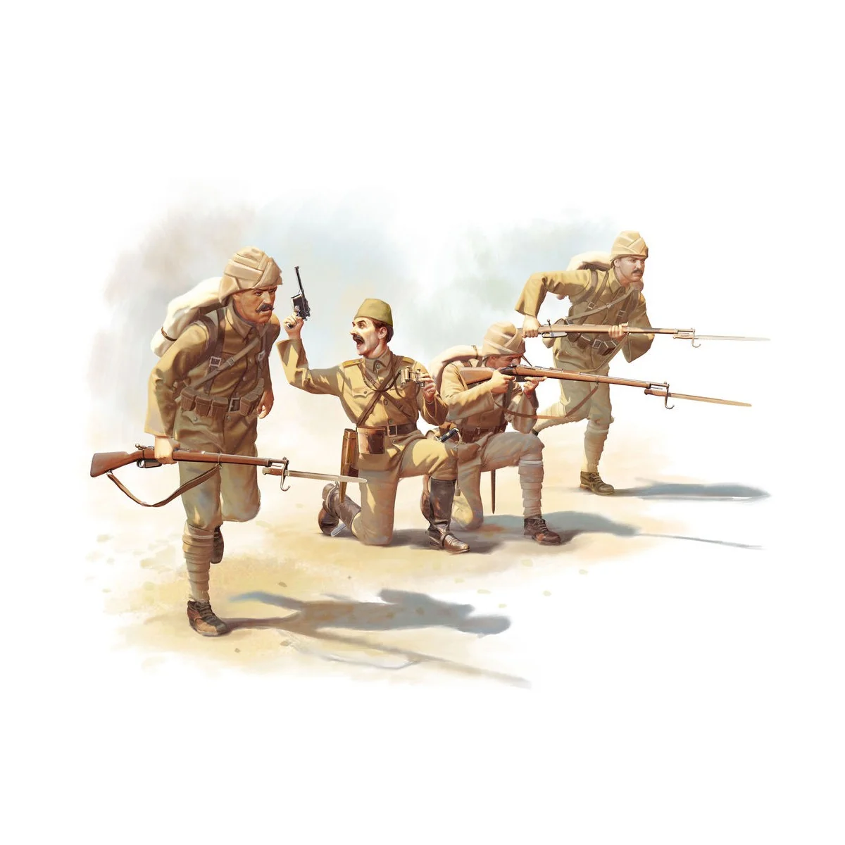 Turkich Infantry 1915-1918 (4 figures) - ICM 35700