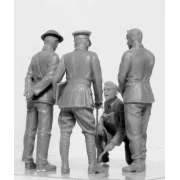 WWI British Tank Crew (4 figures), 1/35 - ICM 35708 WWI British Tank Crew (4 figures), 1/35 - ICM 35708