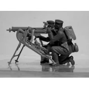WWI German MG08 MG Team (2 figures), 1/35 - ICM 35711 WWI German MG08 MG Team (2 figures), 1/35 - ICM 35711