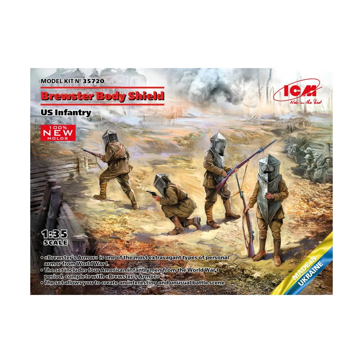 Brewster Body Shield, US Infantry - ICM 35720