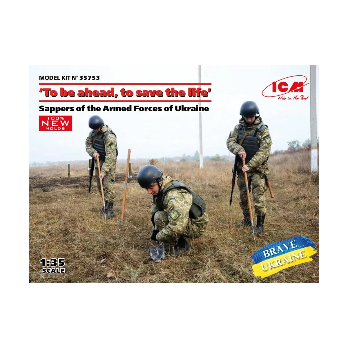 To be ahead, to save the life, Sappers of the Armed Forces of Ukrai...