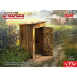 WC (Field Toilet) (100% new molds), 1/35 - ICM 35800