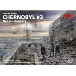 Chernobyl3. Rubble cleaners (5 figures), 1/35 - ICM 35903