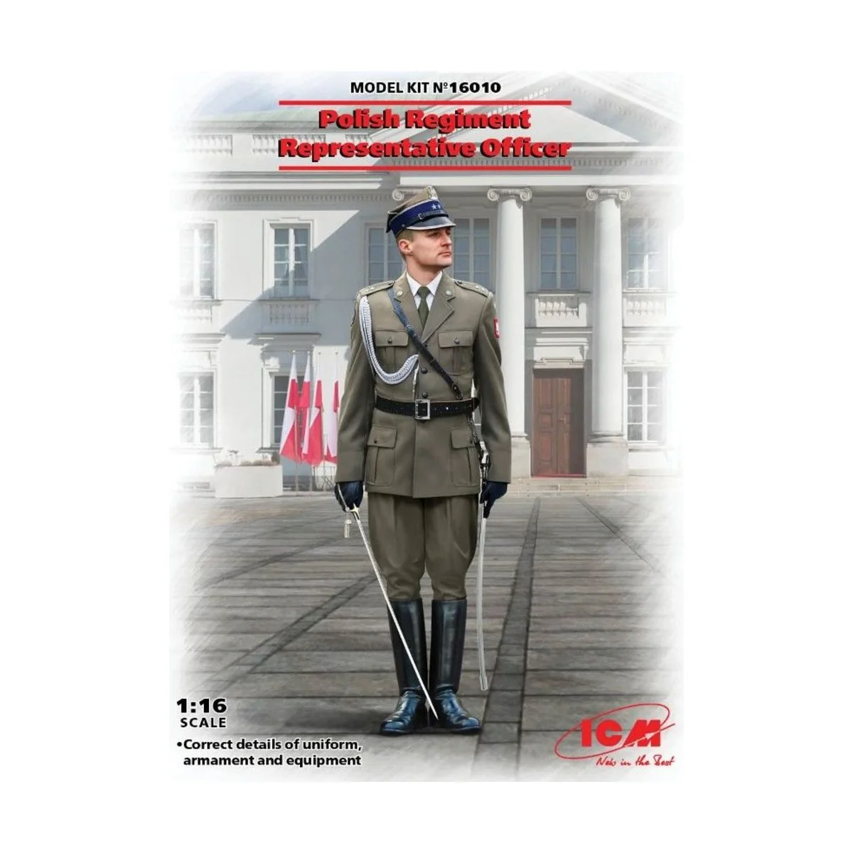 Polish Regiment Representative Officer, 1/16 - ICM 16010 Polish Regiment Representative Officer, 1/16 - ICM 16010