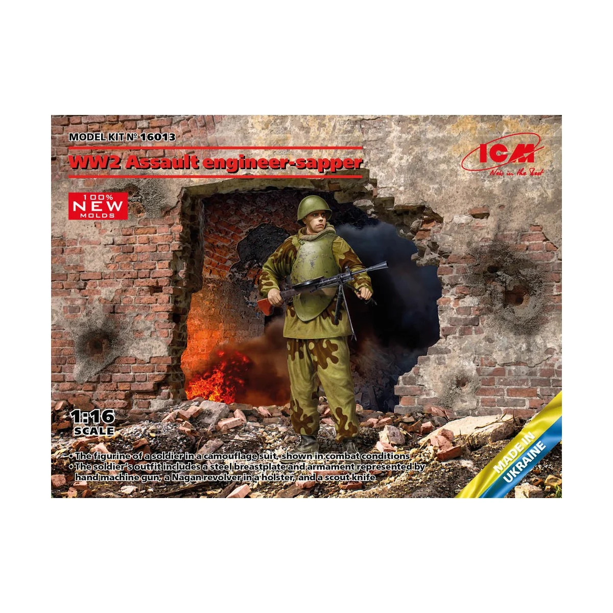 WW2 Soviet assault engineer-sapper - ICM 16013