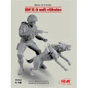 IDF K-9 Unitz "OKETZ" with dog, 1/16 - ICM 16102
