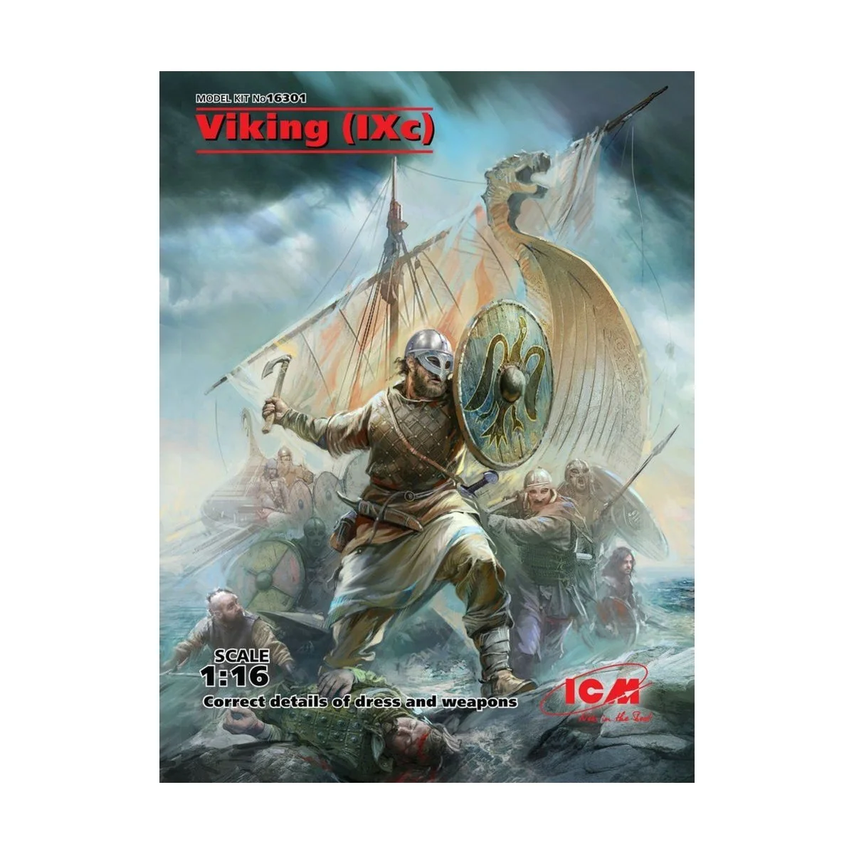 Viking (IX century), 1/16 - ICM 16301 Viking (IX century), 1/16 - ICM 16301