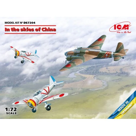 In the skies of China (Ki-21-Ia, Ki-27a), 1/72 - ICM DS7204