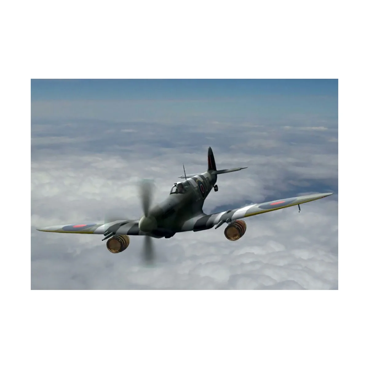 Spitfire Mk.IXC "Beer Delivery" WWII British Fighter, 1/48 - ICM 48060
