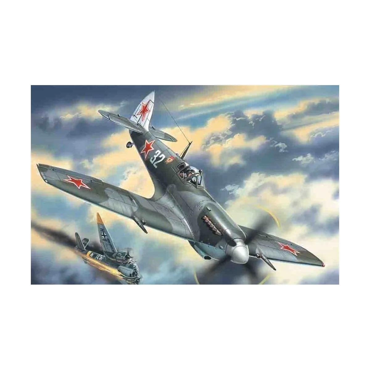 Supermarine Spitfire LF.IXE WWII Soviet Air Force Fighter, 1/48 - I... Supermarine Spitfire LF.IXE WWII Soviet Air Force Fighter, 1/48 - I...