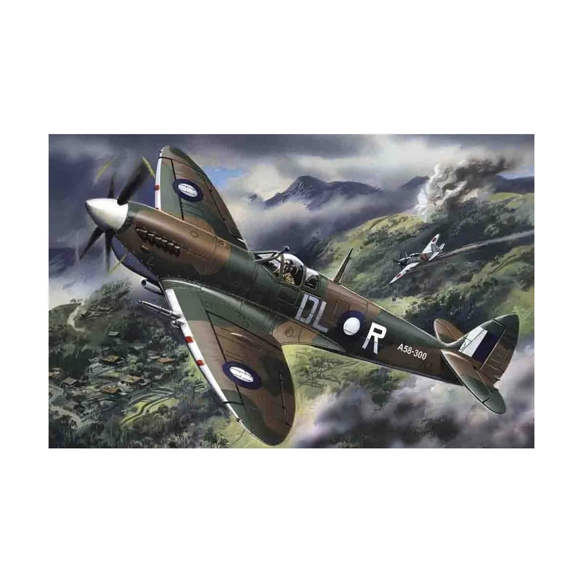 Spitfire Mk.VIII,WWII British Fighter - ICM 48067