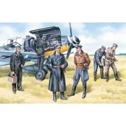 Deutsche Luftwaffe Piloten und Bodenpersonal - ICM 48082