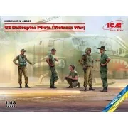US Helicopter Pilots (Vietnam War)(100% new molds), 1/48 - ICM 48089