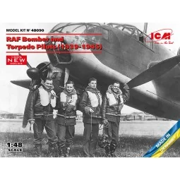 RAF Bomber and Torpedo Pilots (1939-1945) (100% new molds), 1/48 - ...