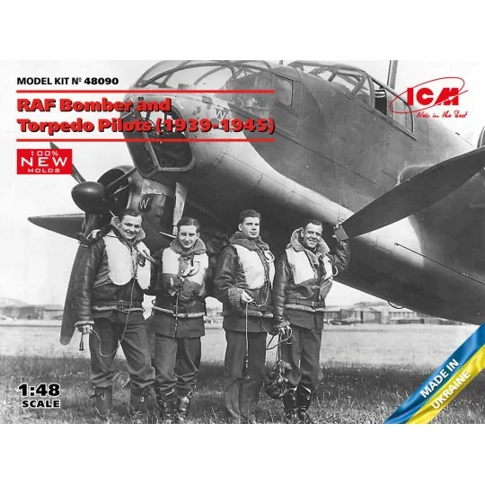 RAF Bomber and Torpedo Pilots (1939-1945) (100% new molds), 1/48 - ... RAF Bomber and Torpedo Pilots (1939-1945) (100% new molds), 1/48 - ...