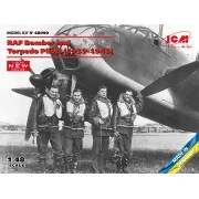 RAF Bomber and Torpedo Pilots (1939-1945) (100% new molds) - ICM 48090