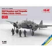 RAF Bomber and Torpedo Pilots (1939-1945) (100% new molds) - ICM 48090