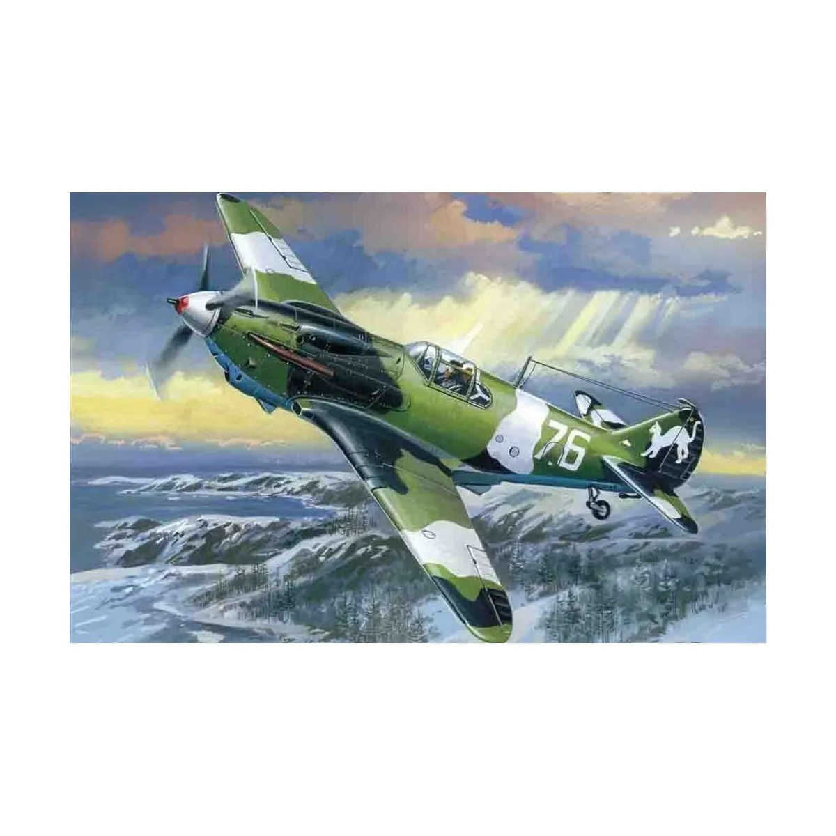 LaGG-3 Series 1-4 WWII - ICM 48091
