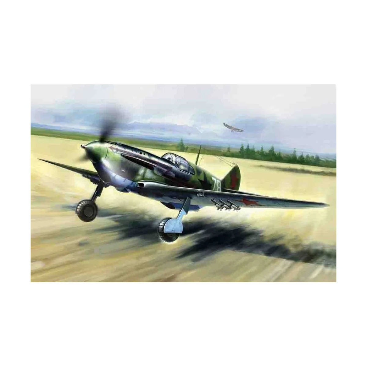 LaGG-3 series1 7-11, WWII Soviet Fighter, 1/48 - ICM 48093 LaGG-3 series1 7-11, WWII Soviet Fighter, 1/48 - ICM 48093