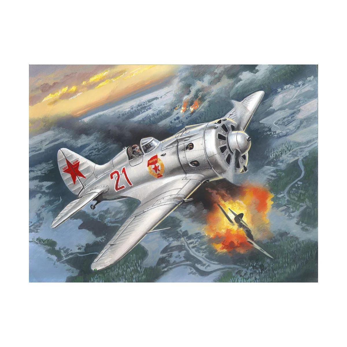 I-16 type 24, 1/48 - ICM 48097 I-16 type 24, 1/48 - ICM 48097